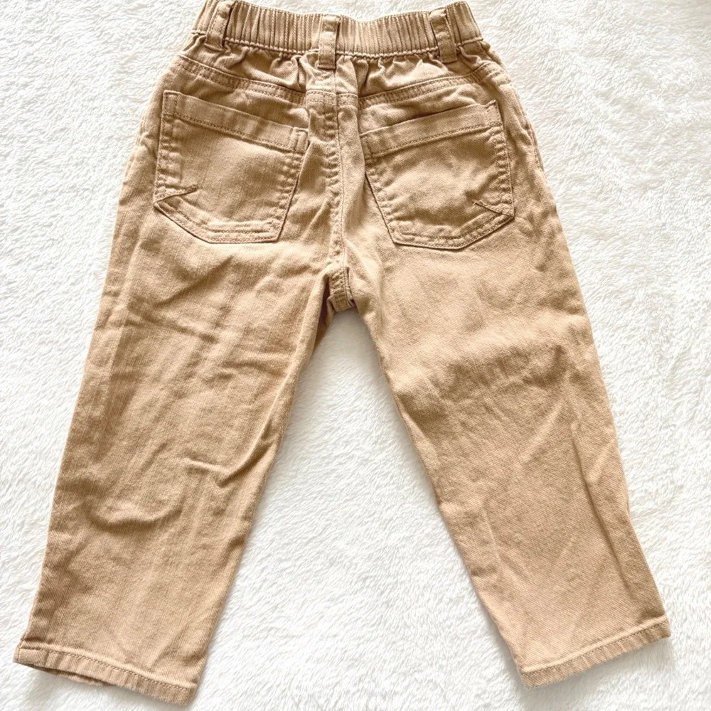 Toddler Pants Lot‎ 2T Denim Jeans Khaki Elastic Waist Garanimals OshKosh